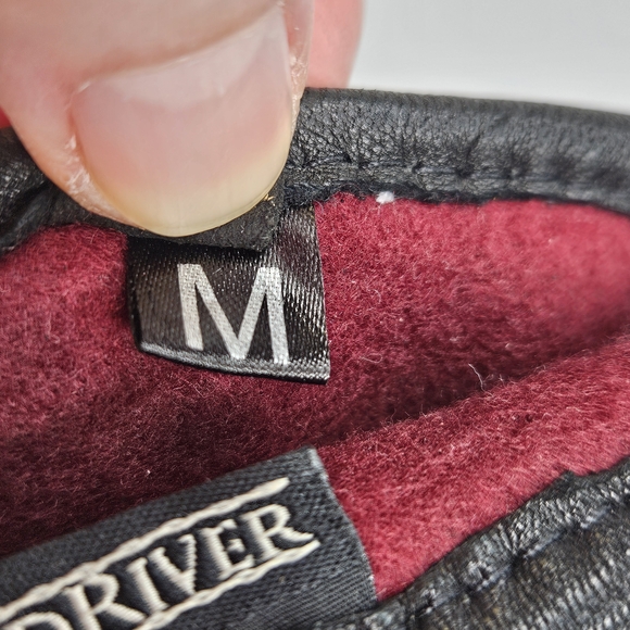 Windriver Faux Leather Gloves Thinsulate Winter Cozy Black Men's Size M - Picture 16 of 16